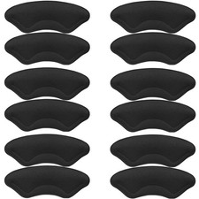 6 Pairs Heel Cushion Pads for Shoes Too Big, Shoe Grips Liners Heel Protector...