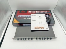 DBX 234XS Professional Crossover with 2 way, 3 Way, 4 Way, or Mono Operation