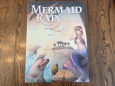 Mermaid Rain Z-Man Games 2011  Hitoshi Yasuda / Keiji Kariya MINT Shinkwrapped
