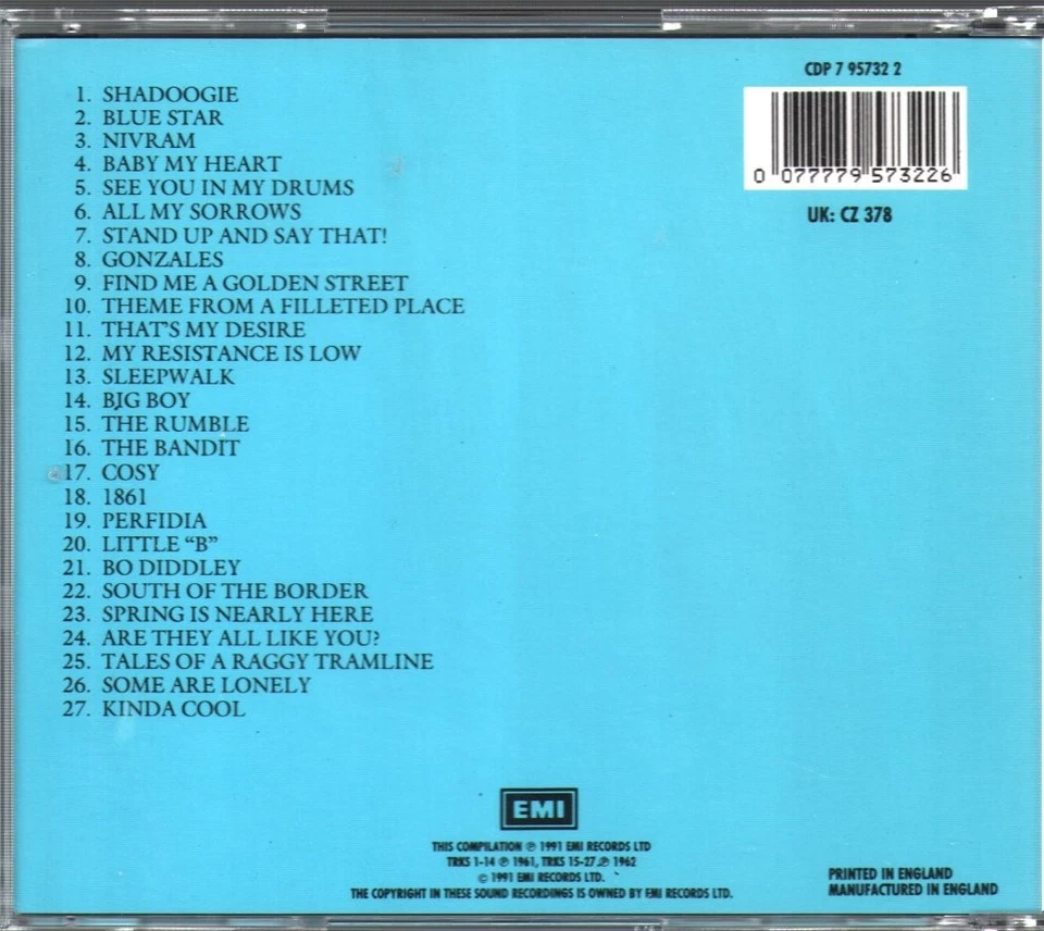 Shadows Shadows / Out Of The Shadows CD Europa Emi CDP7957322 - Bild 2 von 2