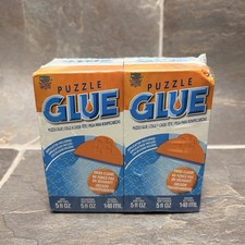 MasterPieces Puzzle Glue 2 Pack 5oz Each Dries Clear Sealed Craft Jigsaw