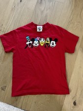 Vintage Walt Disney World Mickey  Co. Made In USA Red M 10/12 Mouse Friends