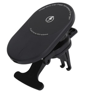 15W Chargeur de voiture sans fil magnétique Chargeur automatique de serrage rapide Charg sans fil
