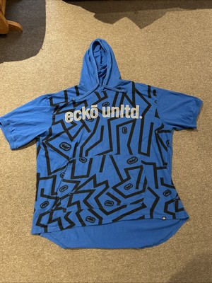 Vintage Ecko Unltd Short Sleeve 4XL Hoodie Mens All Over Print Y2K