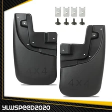 Fit For 2005-2015 Toyota Tacoma Splash Guards Mud Flaps FRONT W/ WHEEL CLIPS 2PC