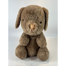 Gund 1980 Hamlet the Pig Stuffed Animal Plush 11" Sitting Mauve Satin Ears