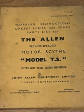 Allen Scythe Lawn Mower Manual