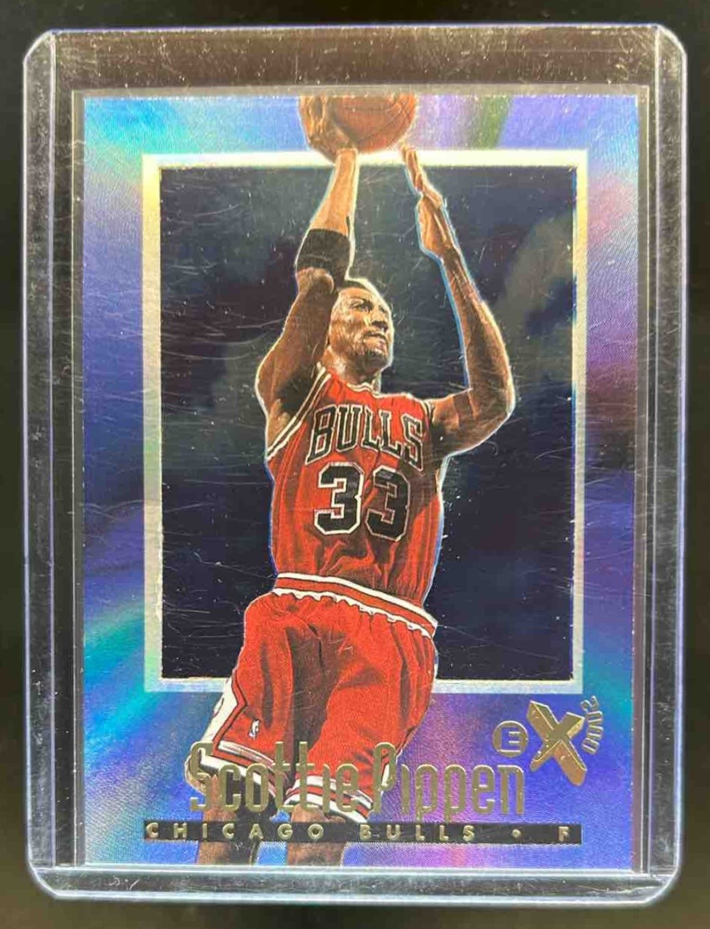 1996 Skybox EX-2000 Scottie Pippen #10 Bulls