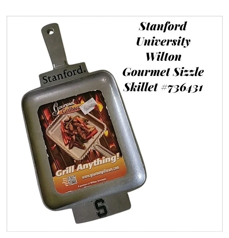 De colección Stanfor State NCAA Wilton Armetale Sartén Chisporroteo Estufa/Sartén Parrilla Gourmet Foto 2 de 4
