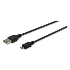 Innovera IVR30006 Usb To Micro Usb Cable, 3ft, Black