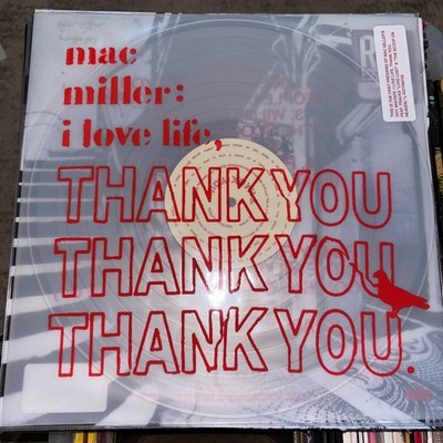 Mac Miller, I Love Life, Thank You, FIRST PRESSING, Clear Vinyl LP, NEW & SEALED