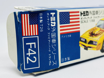 トミカ 日本製 PONTIAC FIREBIRD TRANSAM 3771)トミカ 日本製