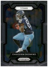2023 Panini Prizm #288 Chigoziem Okonkwo
