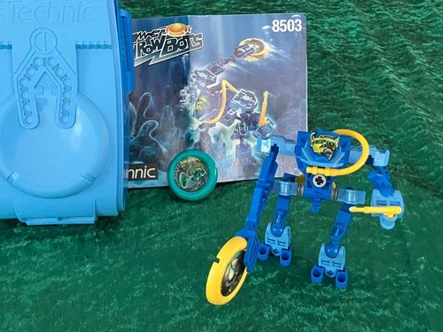 LEGO Technic Throwbots -- Scuba 8503 * 100% Complete w/ Book, Case, Discs * 1999