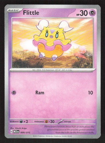 2023 Flittle McDonald's Collection 2023 009/015 Pokemon TCG