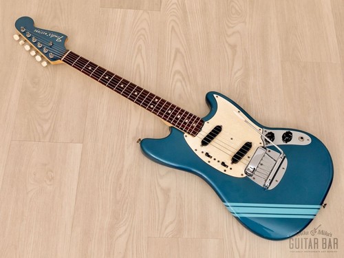 1970 Fender Competition Mustang Vintage Guitar Competition Burgundy, 100%... - Picture 12 of 24