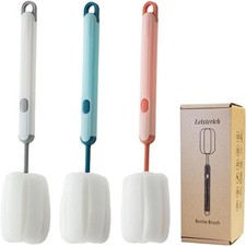 Bottle Brush Long Handle Cup Cleaner Brush Spon Bottle Scrubber