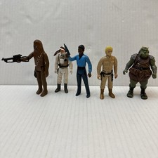 Vtg Star Wars Kenner Lot 5 Action Figures Che...