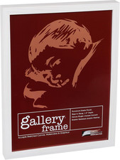 White Wash 13x19 Picture Frames - 1.5" Deep, Horizontal/Vertical Display