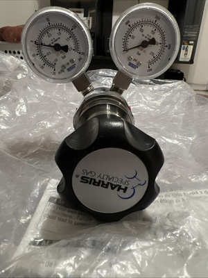 #ad Harris HP741 015 000 C Ultra High Purity Gas Regulator 0 15 PSI SS – New $500.00
