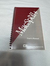mac spell user's manual creighton