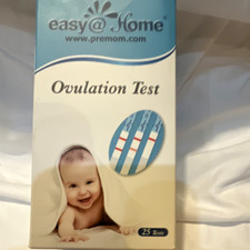 easy Home Ovulation Test Strips 25 Tests Urine Sample Analog Exp 2026-12-01