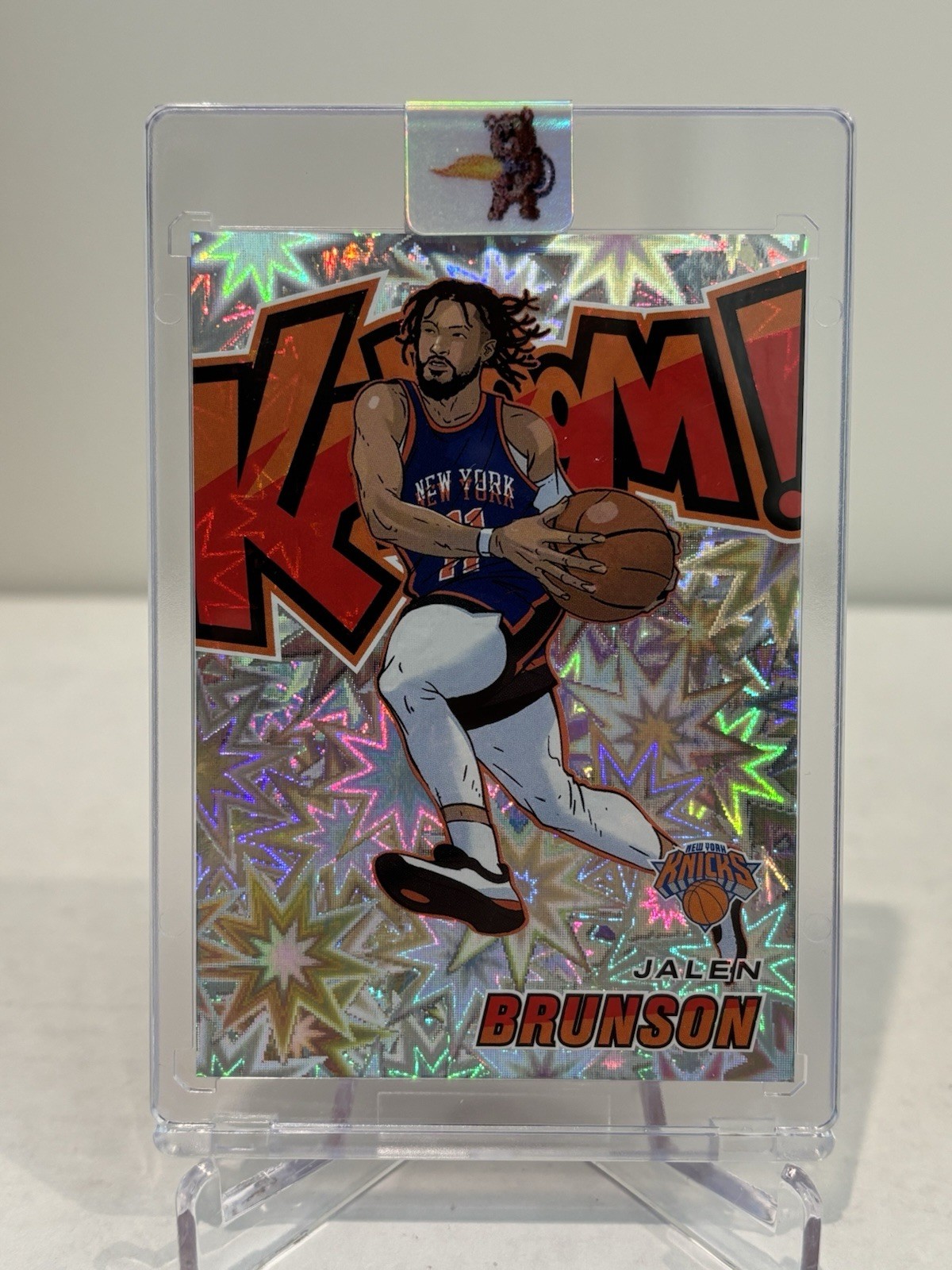 2024-25 Panini Revolution Kaboom! Jalen Brunson #13 New York Knicks (SSP)
