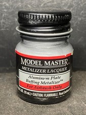 Testors Model Master Aluminum Plate Buffing Metalizer 1401 Paint .5 oz