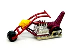 Matchbox Lesney Superfast 49 Chop Suey Chopper in maroon, chrome engine, nmint!