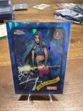 2025 Topps Chrome Sapphire Edition Marvel #199 Hellrune