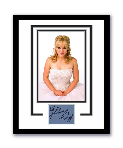 A Cinderella Story Hilary Duff Autographed Signed 11x14 Framed Photo ACOA
