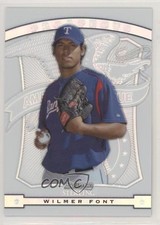 2009 Bowman Sterling Prospects Refractor 97/199 Wilmer Font #BSP-WF 0q3