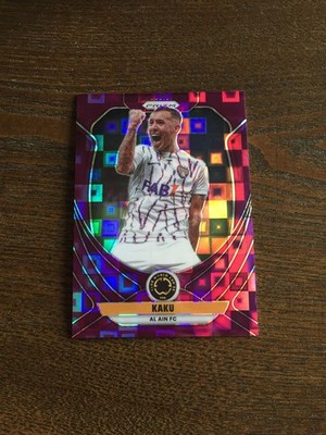 2025 Panini Prizm FIFA Club World Cup Kaku RC Paraguay Al Ain Purple Pandora /49
