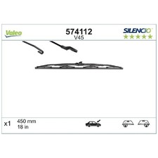 Scheibenwischer hinten für BMW 3-er E30 E36 E46 5-er E34 X5 E53 | 24484956