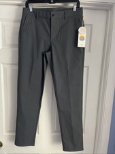 Vuori Pants Mens 30 Gray Cascade Tech Chino Performance Stretch Golf Casual NWT