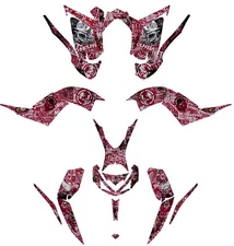 Fits Yamaha Raptor 700R Graphics Kit 2013 TO 2024 decal KIT stickers