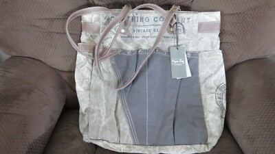 Myra Bag Broil Upcycled Canvas Shoulder Bag S-1226