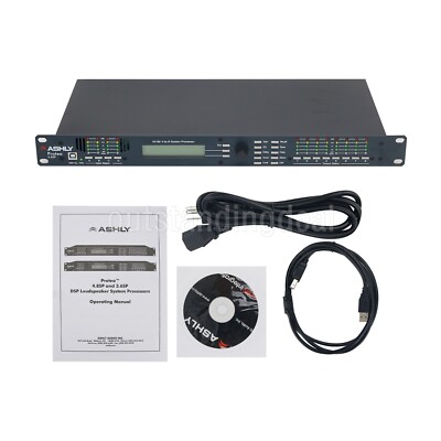 4.8SP 110V Digital DSP Audio Processor 4 Input 8 Output Professional Sound Sys-