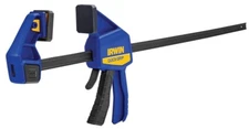 IRWIN QUICK-GRIP 1964720 Bar Clamp/Spreader, 300 lb Wt. Capacity, 24" Max Openin