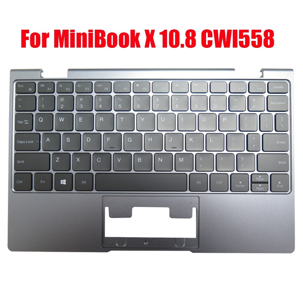CHUWI ノートPC シルバー 英語キーボード Laptop Palmrest For Chuwi MiniBook X 10.8 CWI558 Backlit English