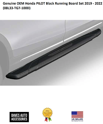 🔥Genuine OEM Honda PILOT Black Running Board Set 2019 - 2022