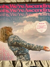 HAAI BABY WE'RE ASCENDING LTD EDITION DOUBLE BRIGHT PINK VINYL LP, NEW & SEALED