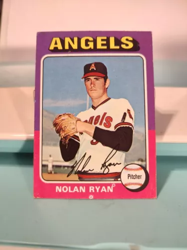 1975 Topps Mini #500 Nolan Ryan Angels  🔥🔥