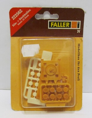Faller Spur N, 272562, Silo- und Strohballen, unbenutzt, OVP, XU5495X