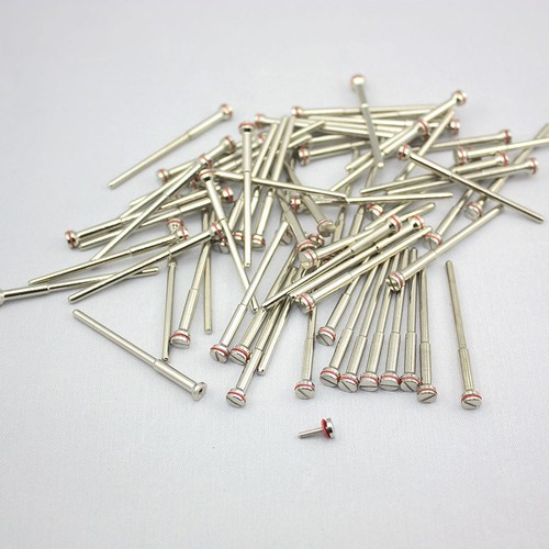 5 Mandrins De Polissage Dentaire 2,35 Mm - Acier Inoxydable - Pour Fraiseuse Dentaire, Laboratoire - Lot De 5