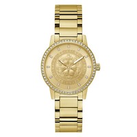 Guess Uhr Petal Ref. GW0747L2 Edelstahl, Neu Full Set