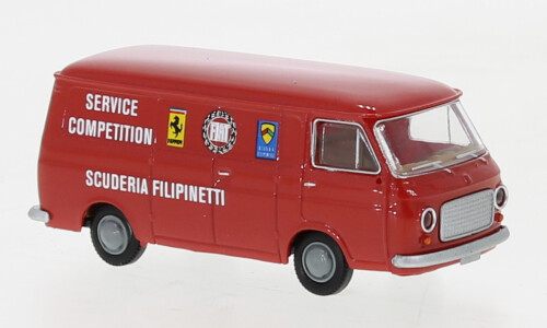 Brekina 34466 - 1/87 Fiat 238 Box, Filipinetti Service, 1966 - New