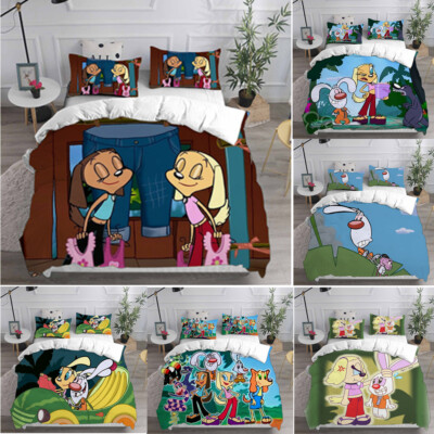 Cosplay Brandy and Mr Whiskers 3D Bettbezug Bettwäsche Set Kissenbezug Quilt
