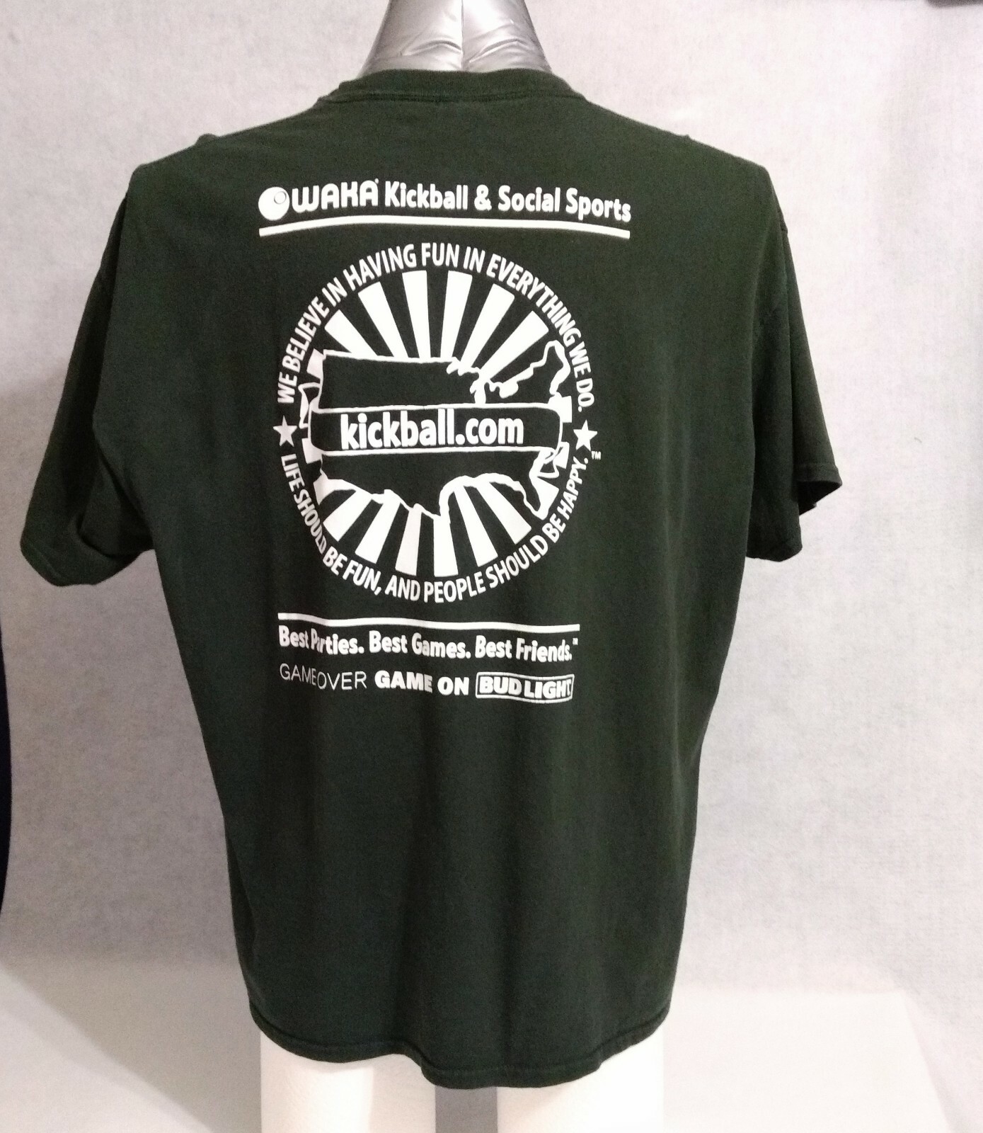 Vintage Original World Kickball Association Tee Shirt… Gem