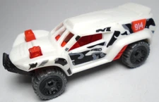 2013 HOT WHEELS DUNE CRUSHER #914 WHITE 1:64 DIECAST 2 7/8" CAR WITH RED & BLACK